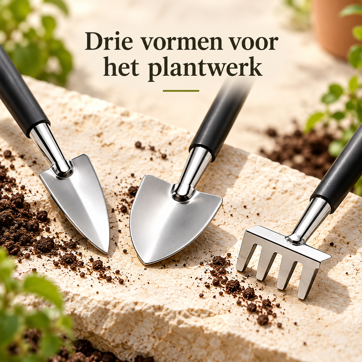 ELEVATE Plantverzorgingsset met opbergtas
