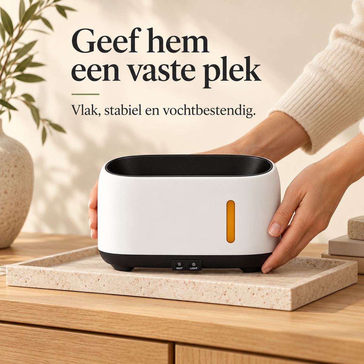 ELEVATE Aroma diffuser · Vlameffect