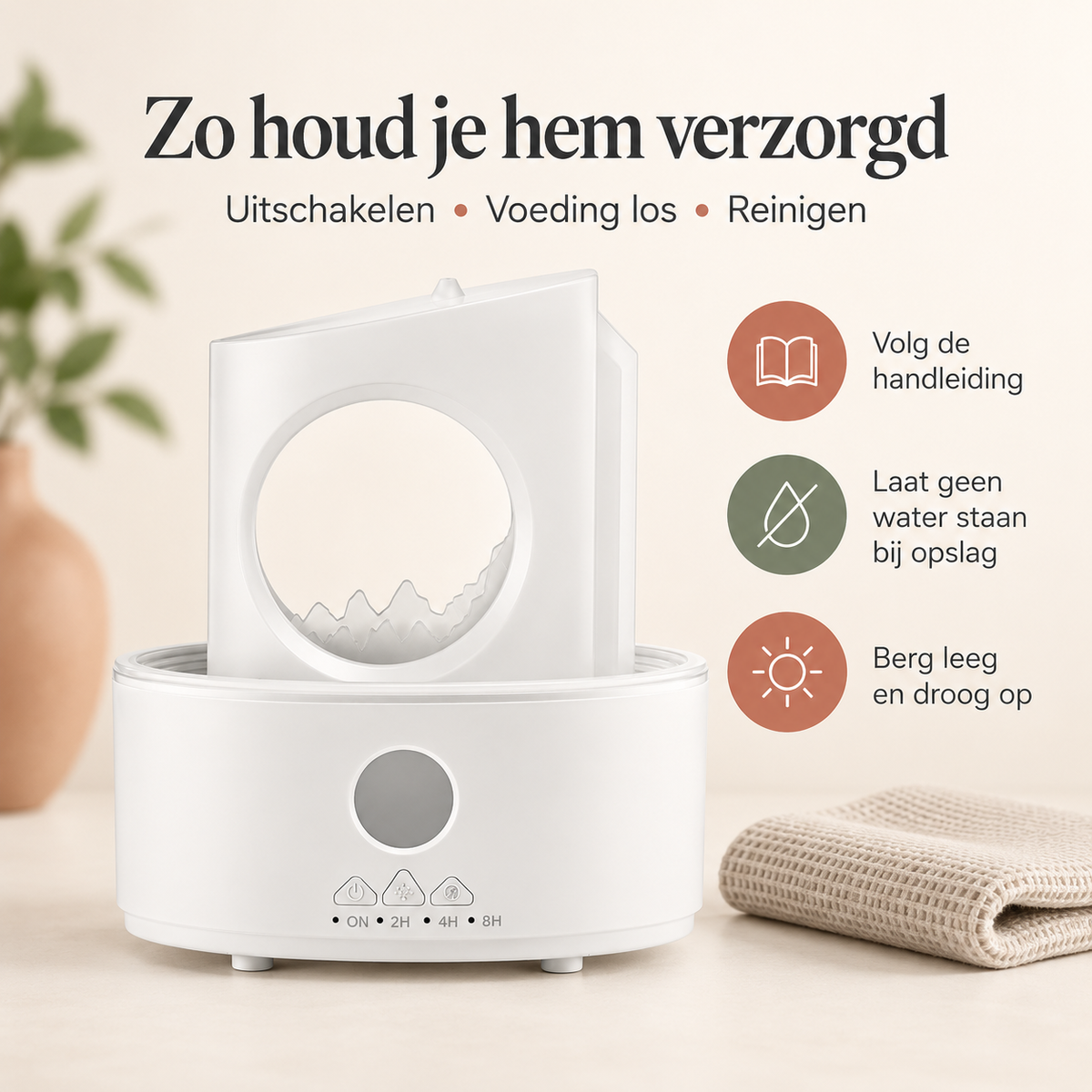 ELEVATE Aroma diffuser · Regendruppel Mountain