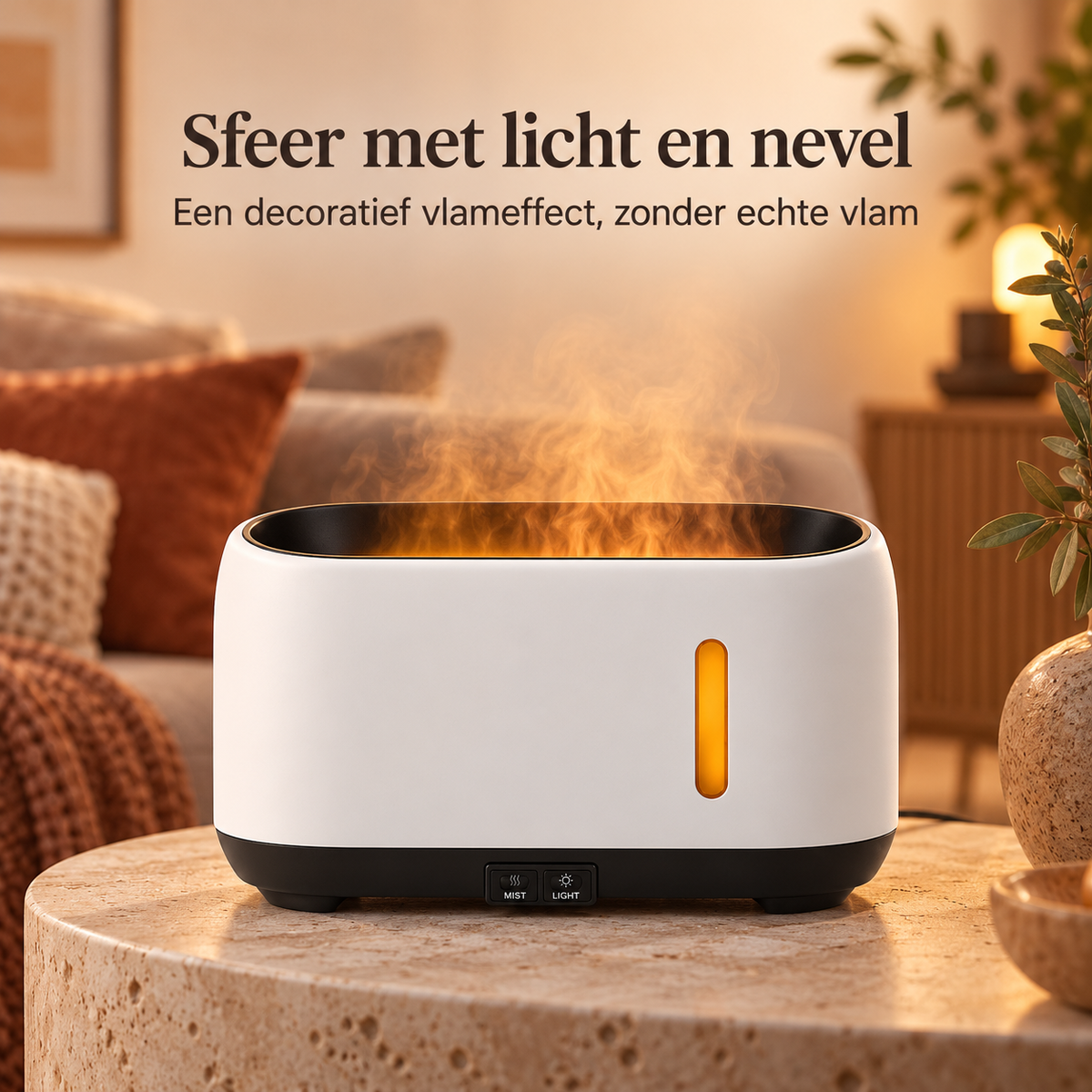 ELEVATE Aroma diffuser · Vlameffect