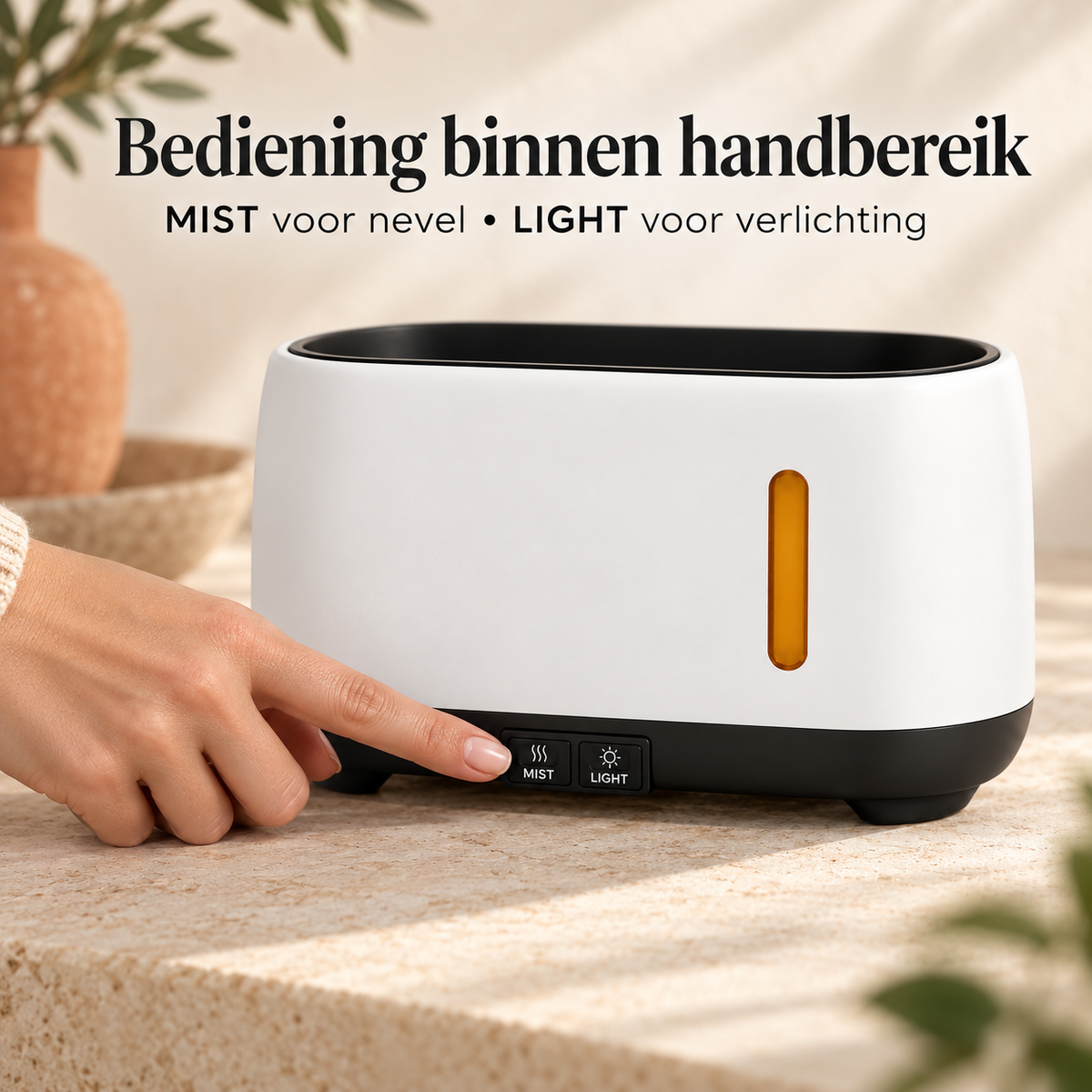 ELEVATE Aroma diffuser · Vlameffect