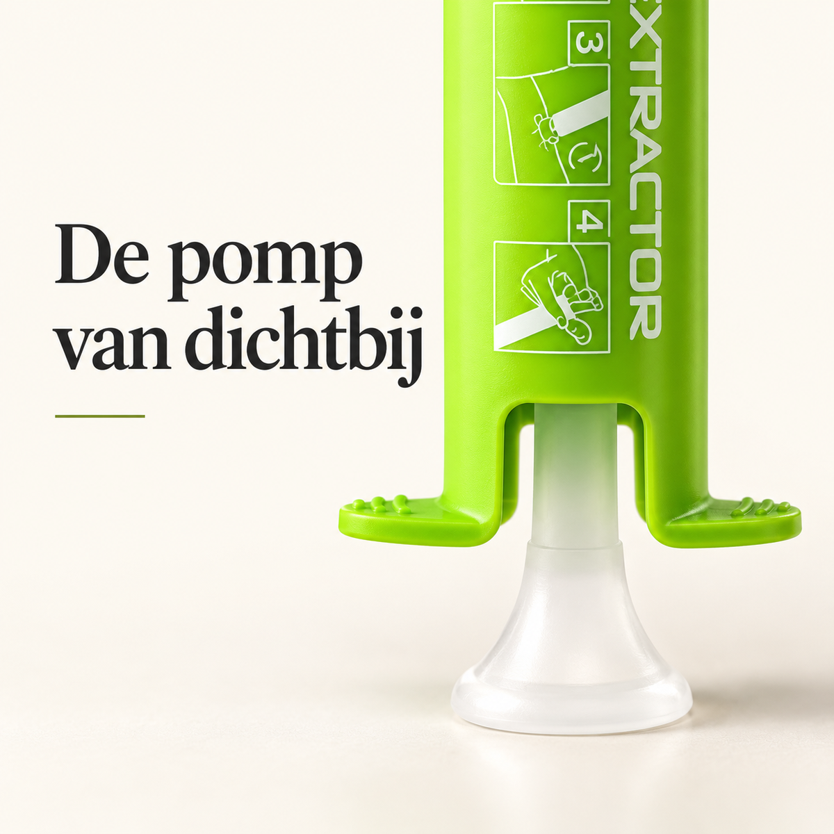 ELEVATE Handmatige uitzuigpomp met opbergdoos