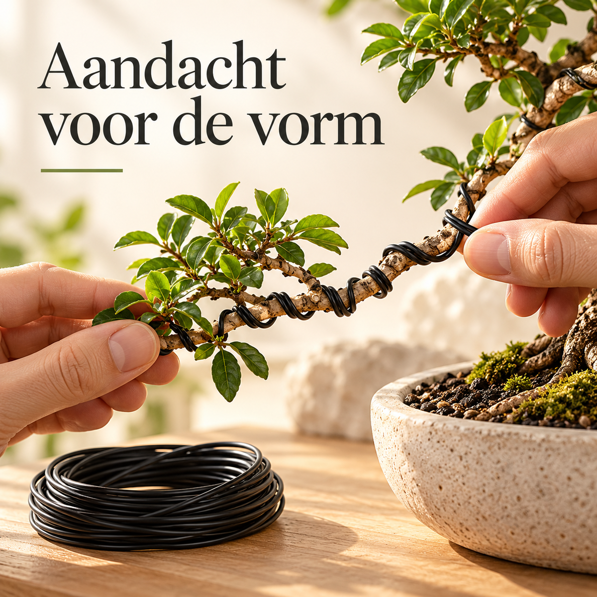 ELEVATE Plantverzorgingsset met opbergtas