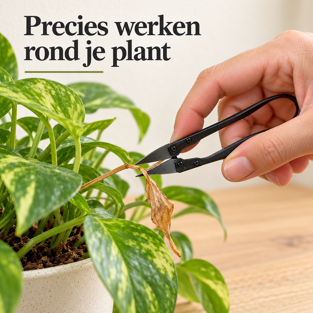 ELEVATE Plantverzorgingsset met opbergtas